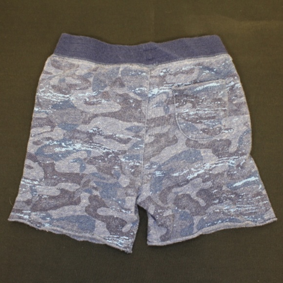 Blue Camouflage Shorts - Picture 2 of 3